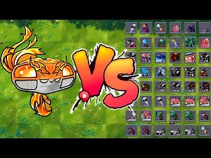 PVZ 1 Fusion 3.1 Challenge！Super bath fire Komatsu furnace VS50X zombie,Who will win?#pvzfusion
