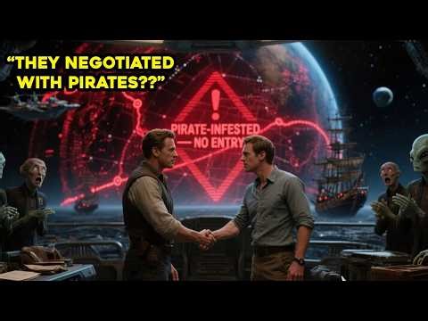 The Galaxy Declared 128 Sectors as Pirate Infested No Go Zones Humans Established Trade Rout