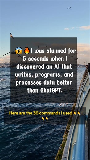 😱🔥I was stunned for 5 seconds when I discovered an AI that writes, programs, and processes data better than ChatGPT. Here are the 30 commands I used 👇 | Faceless Digital Marketing US