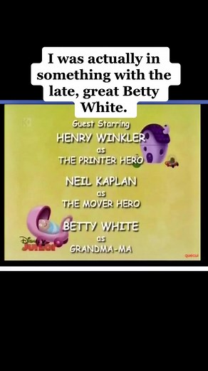 Betty White and I in Higglytown Heroes Episode | Singing on the Show