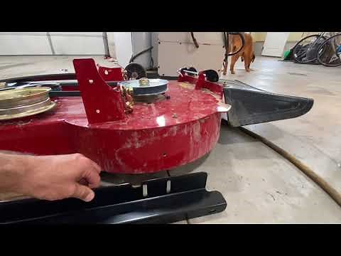 Toro Titan Max striping kit install