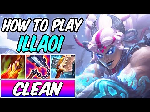 HOW TO PLAY ILLAOI TOP DIAMOND GUIDE | SNOW MOON ILLAOI GAMEPLAY | Build & Runes | League of Legends