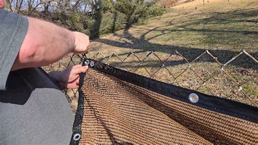 Watch Setting up my fence screen to keep my driveway private! on Amazon Live