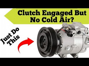 Compressor Clutch Engaged But No Cold Air Solved | Compressor | Clutch Engaged But no pressure