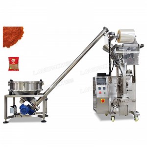 [Hot Item] Landpack Ld-320d Small Semi Automatic Coffee Chilli and Powder Pack Packing Machine
