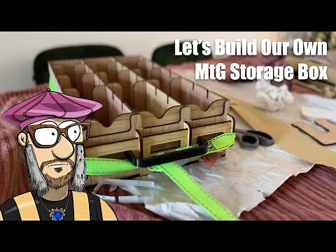 Building a MTG Storage Box DIY | Old School Magic the Gathering (MTG) | 603