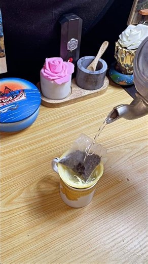 Green Tea with Lemon Peels 🍋🍵 | Refreshing & Soothing Drink Recipe
