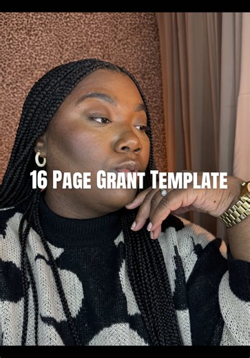 I applied to Amex 20k grant Last week and these are the exact things they want to know. Can you write and evaluation plan? Can you outline your program . What’s the Timeframe? Who do you need to hire to get this done. How does it benefit your community? Our 16 Page Grant Writing Template is the key to unlocking bigger grants for your business. Tag your Business Bestie below and apply together .