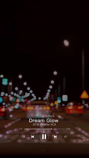 Dream Glow - BTS ft. Charli XCX Lyric Video