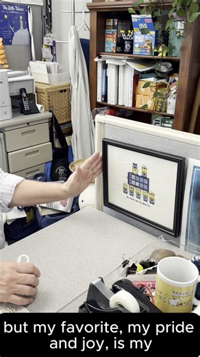 16 reactions | We're taking a look at the things our library workers have at their desks! First we're checking out Barb's things. | Monroeville Public Library | Facebook