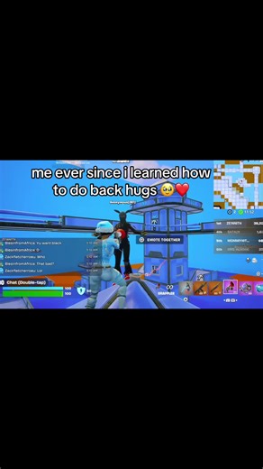 Embrace the Joy of Back Hugs in Fortnite