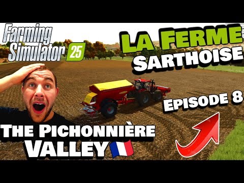 🌾🟤 FIRST WINTER BARLEY SOWING | Episode 8 | The Pichonnière Valley 🇨🇵