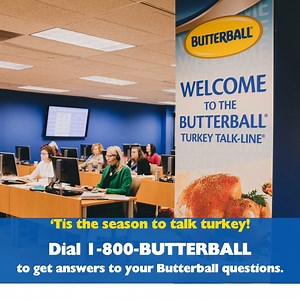 85K views | Feeling the holiday hustle? Take a breather and let the Butterball Turkey Talk Line be your holiday hero. ❤️ For all your burning turkey questions, the Turkey Talk Line is now open—just dial 1-800-Butterball or shoot a text to 844-877-3456. Check out the full holiday hours at the link below as well as some helpful tips and tricks to get started on your holiday planning early (and on a budget) this season!  #ThankfullyTheresButterball | Butterball Canada | Facebook