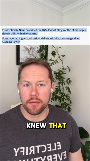 12K views · 289 reactions | New report says Alabama Power has the highest electric bills in the nation. Enough is enough. | Energy Alabama | Facebook