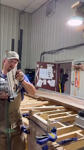 Simple finger groove jig for cutting boards.🙌😎 #woodworking #diy #cuttingboard