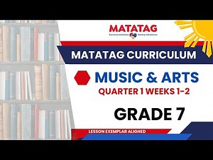 Music & Arts 7 Quarter 1 Weeks 1-2 (Revised K-10 Curriculum) | Teacher Hilyana