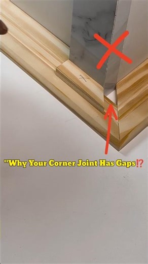 This Measuring Mistake Ruins Corners #woodworking #carpentry #DIY #woodworkingtips