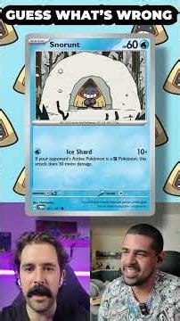 Do You Know What's Wrong With Snorunt? #pokemon #pokemoncards #pokemontcg #pokemoncommunity #tcg