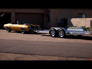 Aluminum Open Car Trailer Without Ramps: JIMGLO Ego