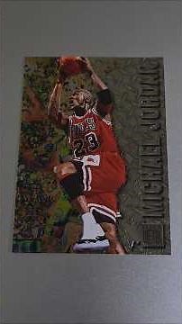 1996-97 Fleer Metal #11 – Michael Jordan\r| #Collection #Review #NBA #Basketball #Cards