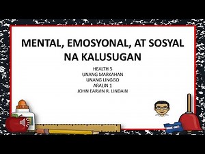 Health-Grade5-Lesson1-Week 1