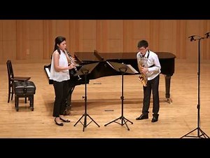 Gregory Wanamaker: Duo Sonata for clarinet and alto saxophone