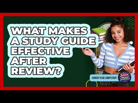 What Makes A Study Guide Effective After Review?