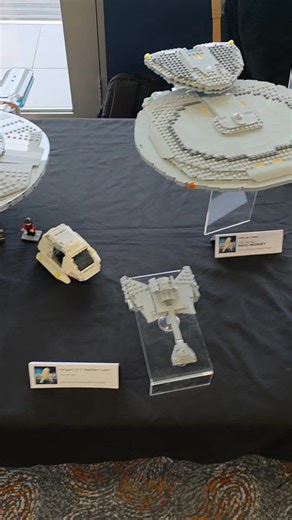 The full fleet is on display today at National Brick Events at Haydock Park. | Dean's Brick Designs