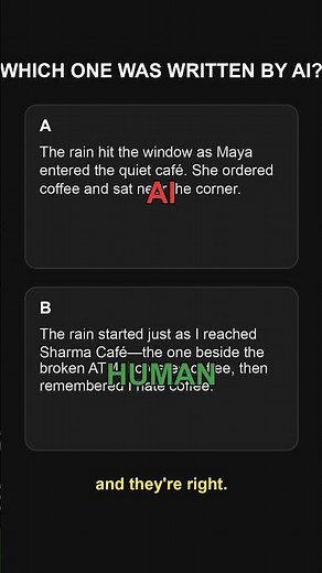 Can You Spot AI Writing? 3-Second Challenge 😱 #ai