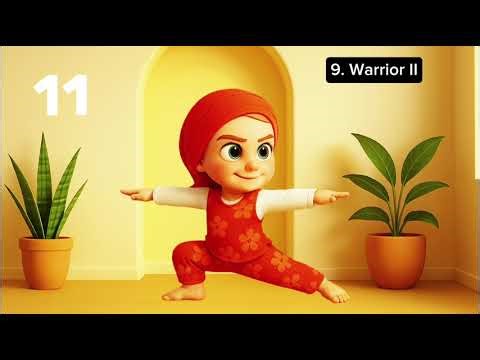 13 Easy Yoga Poses for Kids | Flexibility, Fun, and Calmness | Yoga for Children