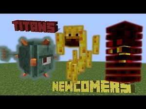 Minecraft | Titans Mod Review | TONS OF CRAZY NEW TITANS!