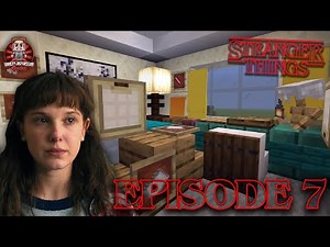 How to build The Byers Californian House from Stranger Things in Minecraft!! | 7 FINALE!!