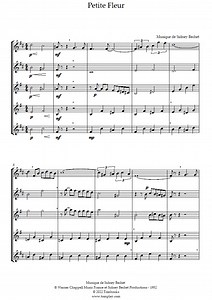 Petite Fleur (Tenor Sax) (Sidney Bechet) - Saxophone Sheet Music