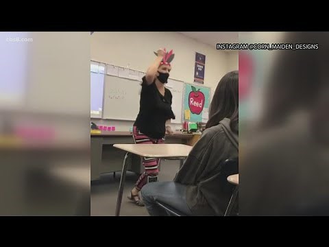 Southern California teacher on leave after viral video of 'offensive' dance in class