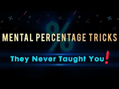 How to Calculate Percentages Mentally 🎖 #math #viral #mathematics 
