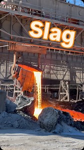 #slag #beautyofsteel #steel #steelmaking #manufacturing | The Beauty of Steel
