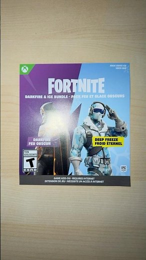 Fortnite Darkfire & Ice Bundle Code