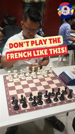 An easy-to-learn opening trap against the French Defense. One careless move… then comes a brilliant queen sacrifice leading to a stunning checkmate. Simple ideas, deadly results! #winningdrink #Chess #MCCP #catur #ChessOpening | Mobile Chess Club Philippines