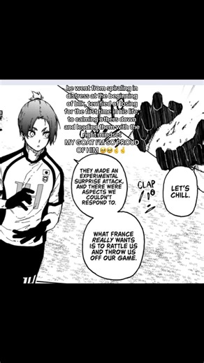 Mikage's Journey from Distress to Leadership in Blue Lock