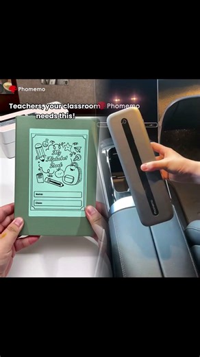 Printing notebook covers, schedules, flash cards and more!Phomemo 241BT Label Printer