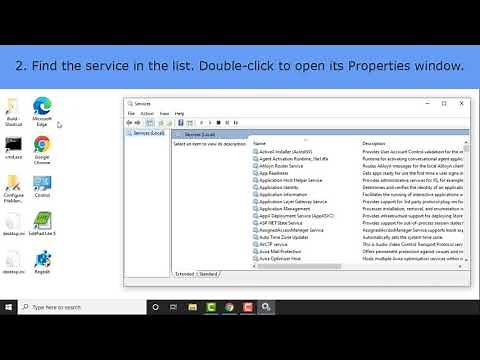 How to find the Name of a Windows Service