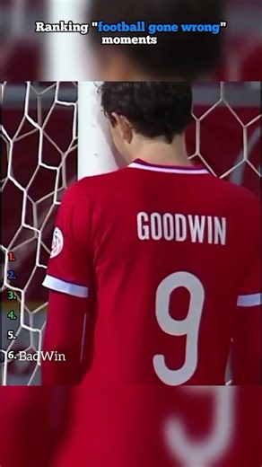 Ranking "football gone wrong" moments #shorts