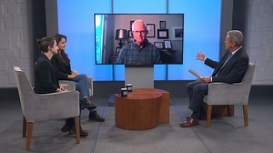Shipping containers along the border
