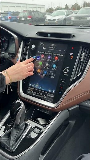 Did you know? 🤔 Leah is here to show you how to customize your infotainment screen! 📱#Subaru