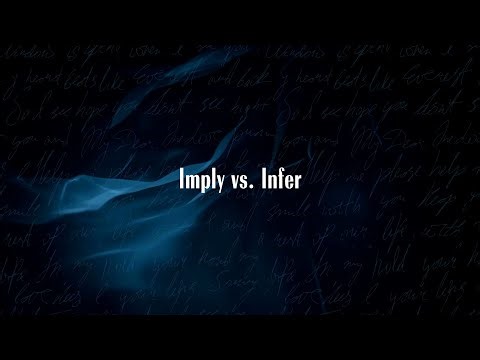 Imply vs. Infer — Stop Mixing These Up! | Simple Grammar Tip #47