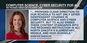 ND first state to require cybersecurity education