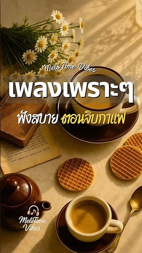 รวมเพลงสากลเพราะๆ ฟังสบาย ตอนพักจิบกาแฟ เพลงสากลซึ้งๆ เพลงชิลล์ | Tulips & Coffee | MeloTime Vibes