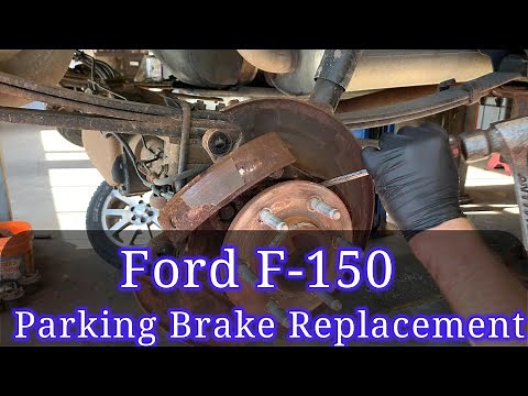 2014 Ford F-150 Parking Brake Shoe Replacement