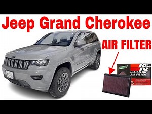 Jeep Grand Cherokee Air Filter Replacement K&N (2011-2021)