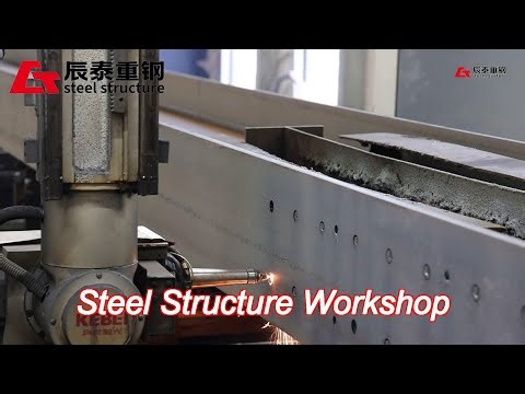 mordern durable steel frame workshop building for logistics industry